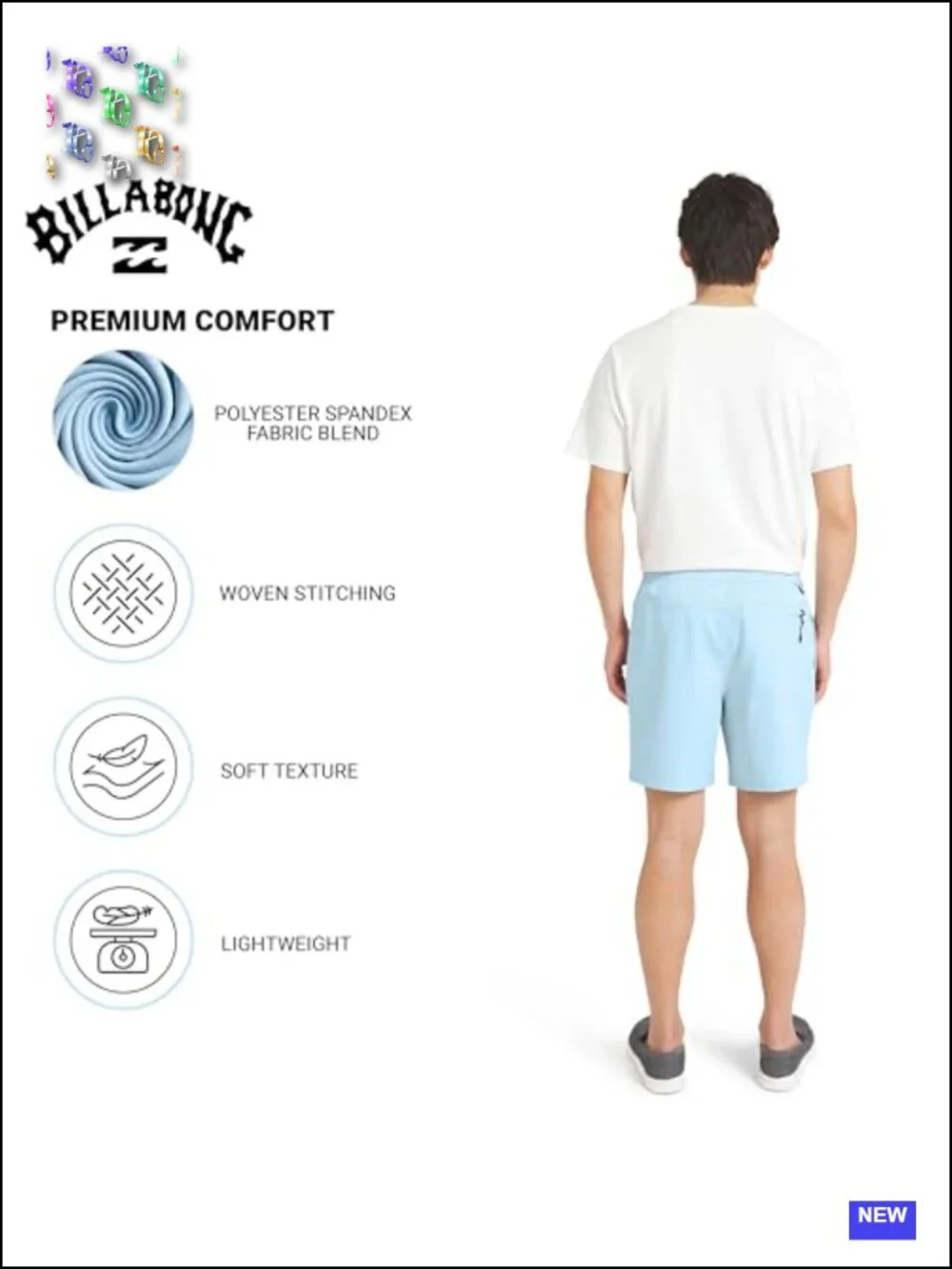 Men's Quick Dry Performance Stretch 7